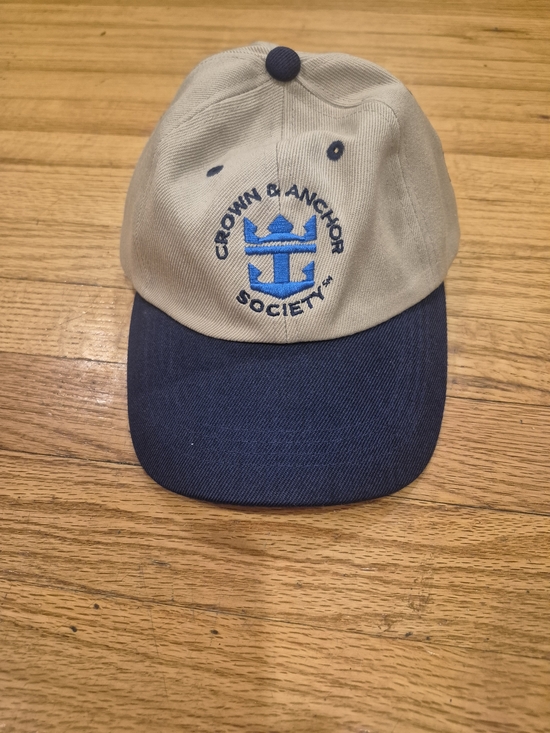 royal carribean Other - Two-Tone Baseball Cap - Navy/Khaki